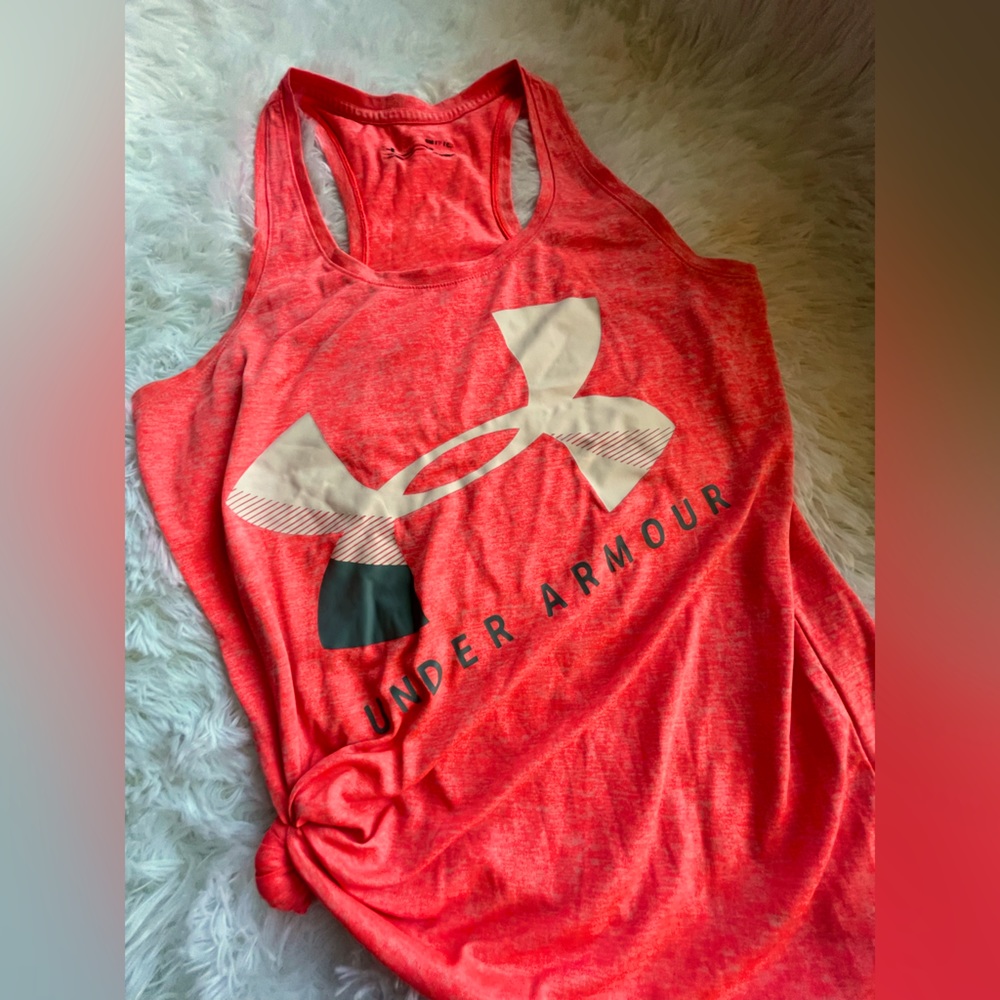 5 for $25, bright pink under armor tank